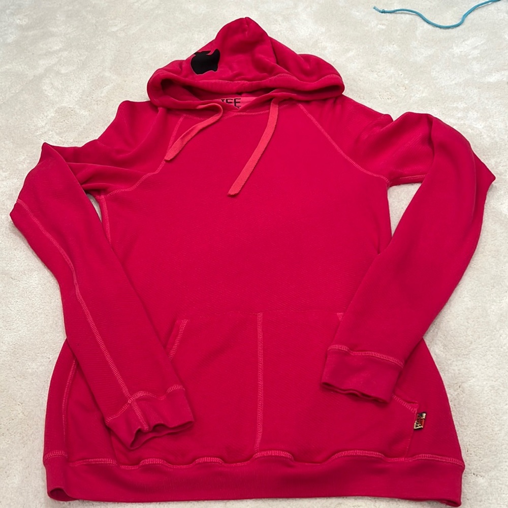FREECITY SUPERFLUFF LUX Pullover Hoodie - Magenta Aura